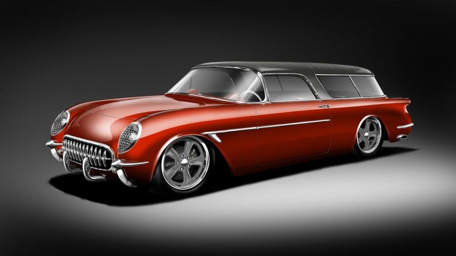 Chevrolet Corvette Superior 54 Sport Wagon '1954